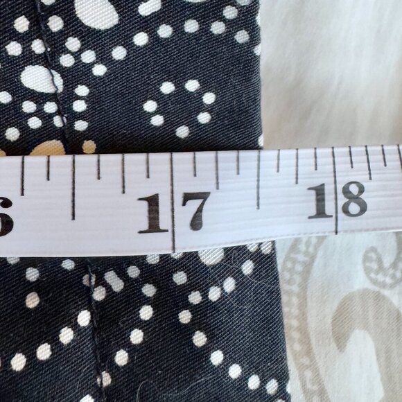Style & Co Black and White Floral Babydoll Swing Blazer - Picture 9 of 9